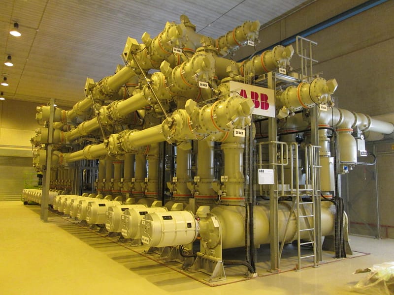Gasgeïsoleerd schakelstation ABB